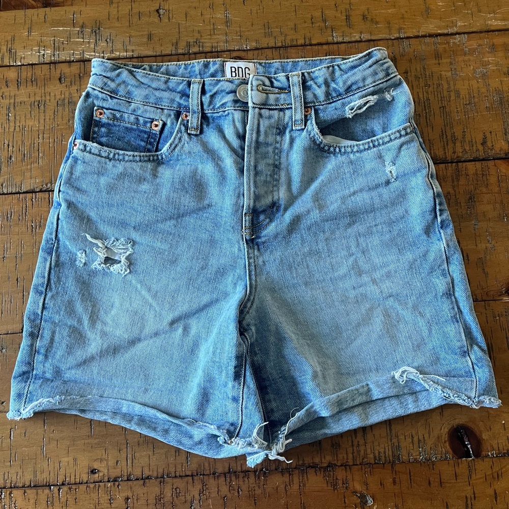Urban Outfitters‎ BDG 90s Denim Shorts Long Inseam